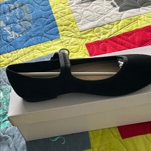 Black Women's Mary Jane Flats